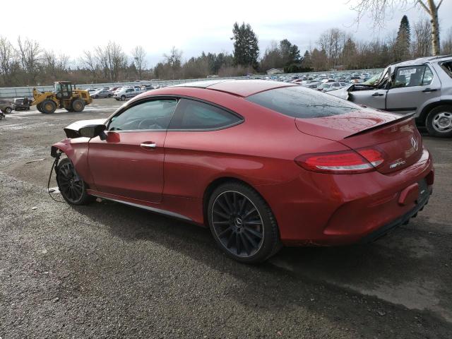 WDDWJ6EB5JF607083 - 2018 MERCEDES-BENZ C 43 4MATIC AMG RED photo 2