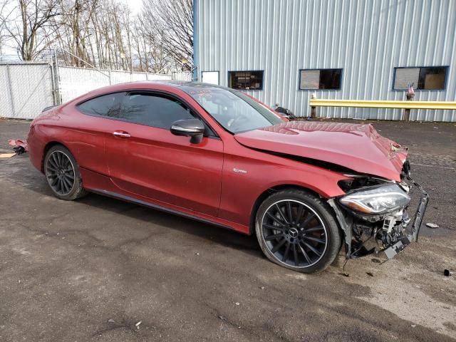 WDDWJ6EB5JF607083 - 2018 MERCEDES-BENZ C 43 4MATIC AMG RED photo 4