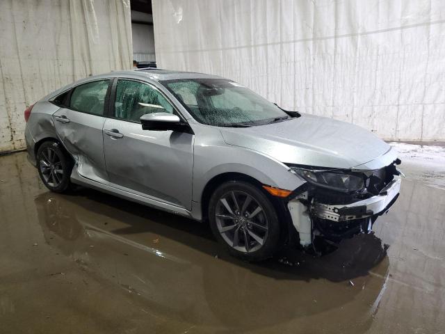 19XFC1F75KE211684 - 2019 HONDA CIVIC EXL ვერცხლისფერი ფოტო 4