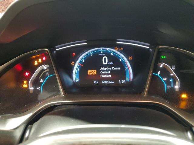 19XFC1F75KE211684 - 2019 HONDA CIVIC EXL ვერცხლისფერი ფოტო 9