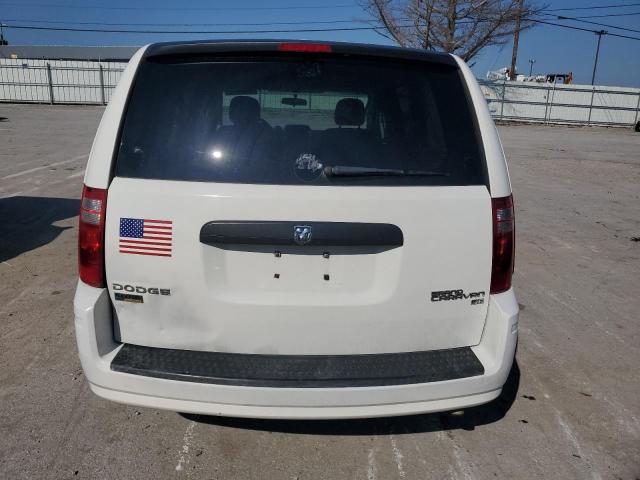 2D4RN4DEXAR334939 - 2010 DODGE GRAND CARA SE WHITE photo 6