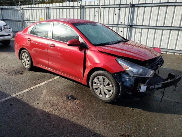 3KPA24AB2KE217940 - 2019 KIA RIO S RED photo 4