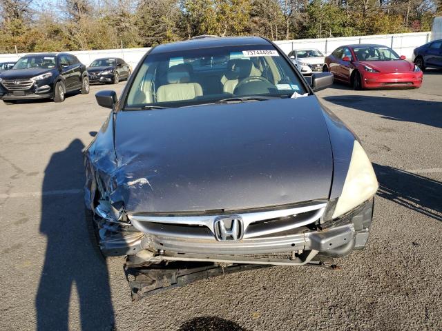 1HGCM56727A020260 - 2007 HONDA ACCORD EX GRAY photo 5