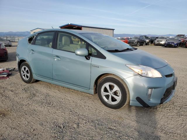 JTDKN3DU1C5493915 - 2012 TOYOTA PRIUS GREEN photo 4