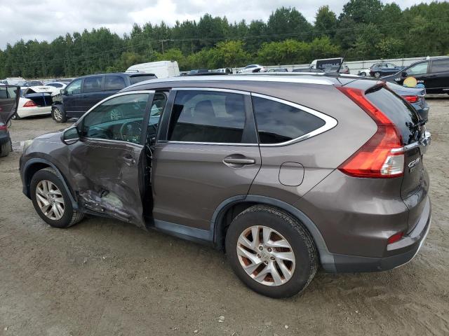 2HKRM3H77GH556012 - 2016 HONDA CR-V EXL BROWN photo 2