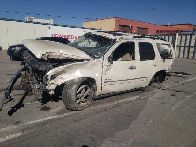 1GNUCCE04AR222578 - 2010 CHEVROLET TAHOE C1500 LTZ CREAM photo 1