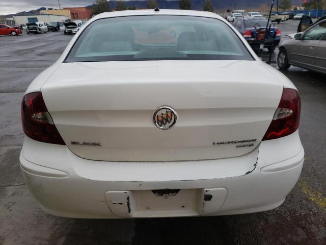 2G4WE587671103296 - 2007 BUICK LACROSSE CXS WHITE photo 6