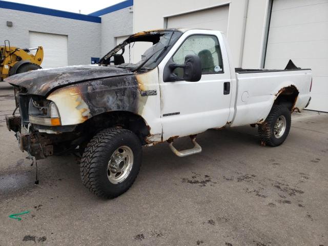 1FTSF31F92EA44029 - 2002 FORD F350 SRW SUPER DUTY WHITE photo 1