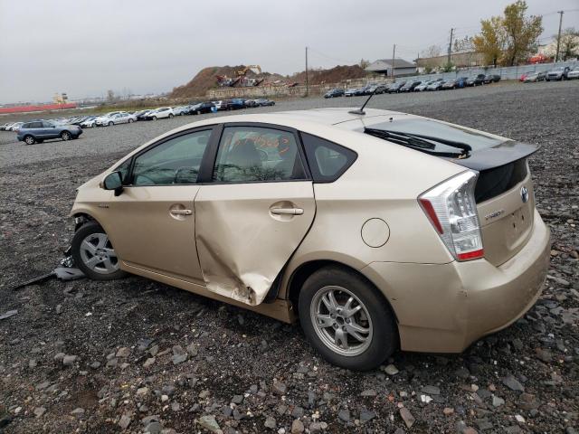 JTDKN3DU3A1013720 - 2010 TOYOTA PRIUS TAN photo 2