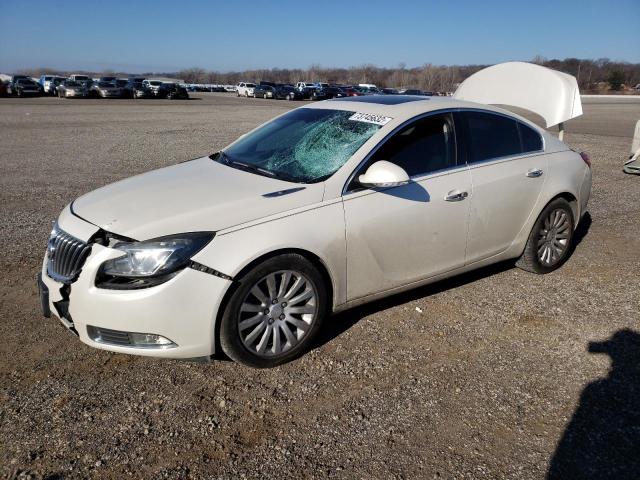 2G4GT5GV8C9155860 - 2012 BUICK REGAL PREMIUM WHITE photo 1