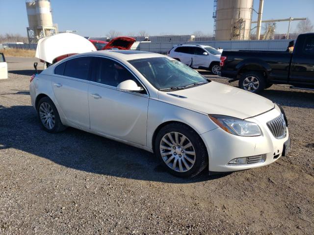 2G4GT5GV8C9155860 - 2012 BUICK REGAL PREMIUM WHITE photo 4