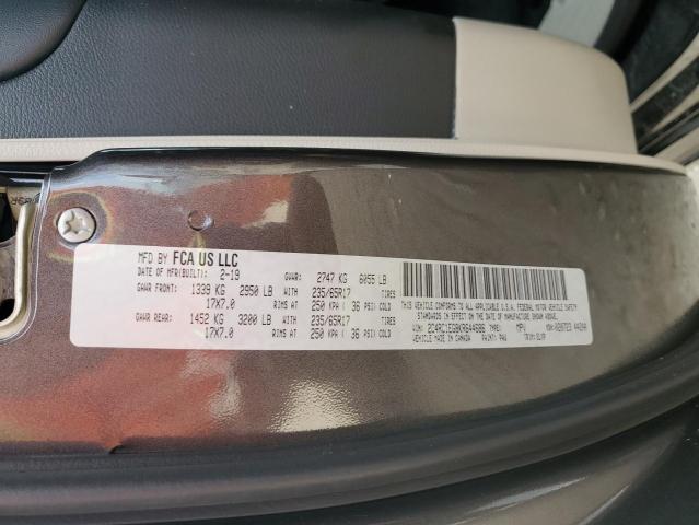 2C4RC1EG8KR644686 - 2019 CHRYSLER PACIFICA TOURING L PLUS GRAY photo 14