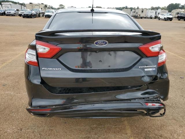 3FA6P0D94DR279219 - 2013 FORD FUSION TITANIUM BLACK photo 6