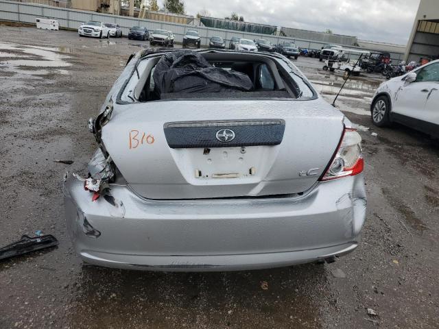 JTKDE177360077586 - 2006 TOYOTA SCION TC ვერცხლისფერი ფოტო 6