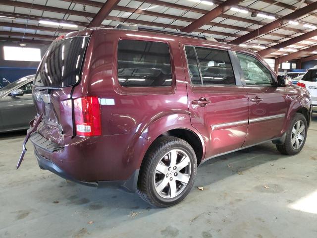 5FNYF4H96EB054441 - 2014 HONDA PILOT TOURING MAROON photo 3