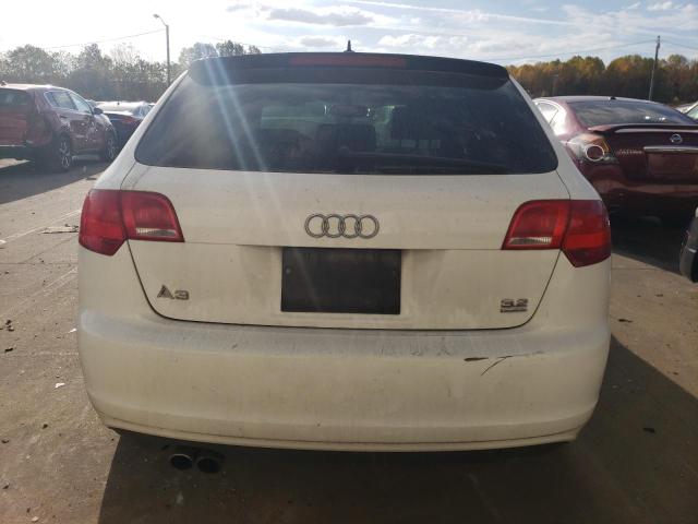 WAUKD78P07A127310 - 2007 AUDI A3 S-LINE 3.2 QUATTRO WHITE photo 6