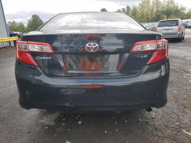 4T4BF1FK5CR228757 - 2012 TOYOTA CAMRY BASE BLACK photo 6