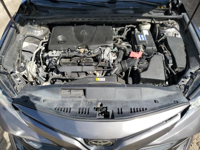 4T1B11HK7JU113080 - 2018 TOYOTA CAMRY L GRAY photo 11