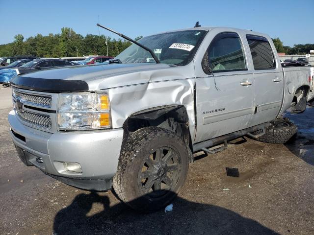 3GCPKSE79CG166222 - 2012 CHEVROLET SILVERADO K1500 LT SILVER photo 1