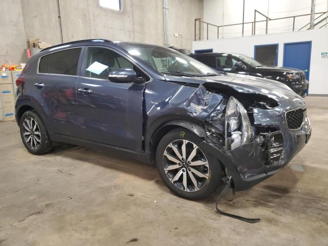 KNDPNCAC8J7379851 - 2018 KIA SPORTAGE EX SILVER photo 4