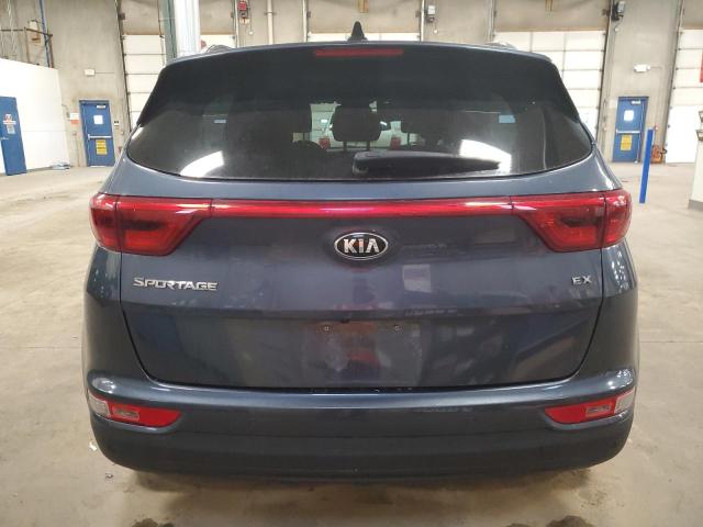 KNDPNCAC8J7379851 - 2018 KIA SPORTAGE EX SILVER photo 6