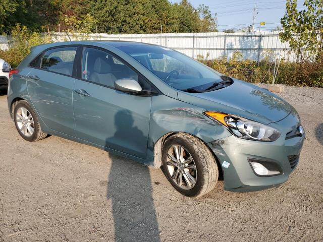 KMHD35LH6EU193760 - 2014 HYUNDAI ELANTRA GT GREEN photo 4