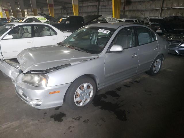 KMHDN46D25U137019 - 2005 HYUNDAI ELANTRA GLS SILVER photo 1