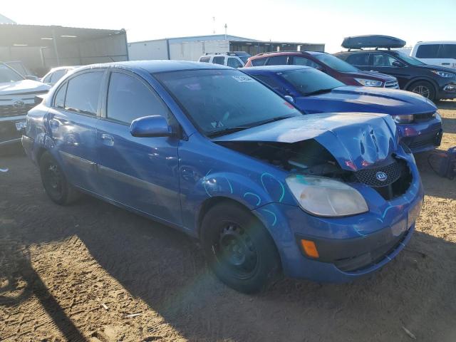 KNADE123166068665 - 2006 KIA RIO BLUE photo 4