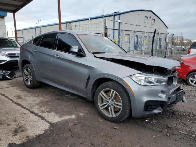 5UXKU6C5XK0Z66932 - 2019 BMW X6 XDRIVE50I GRAY photo 4