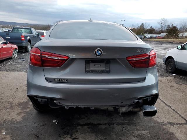 5UXKU6C5XK0Z66932 - 2019 BMW X6 XDRIVE50I GRAY photo 6