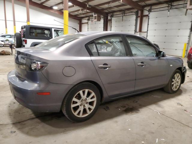 JM1BK32G671713391 - 2007 MAZDA 3 I GRAY photo 3