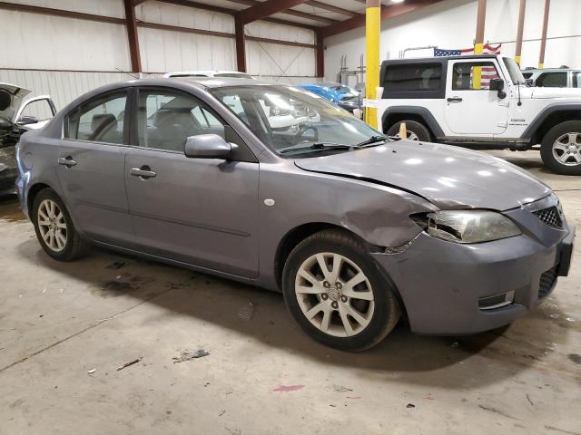 JM1BK32G671713391 - 2007 MAZDA 3 I GRAY photo 4