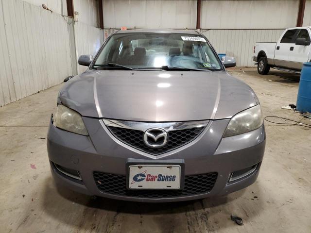 JM1BK32G671713391 - 2007 MAZDA 3 I GRAY photo 5