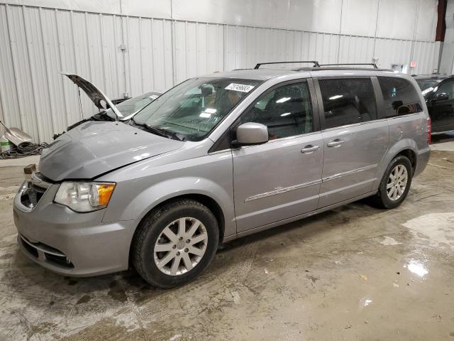 2C4RC1BG1FR588553 - 2015 CHRYSLER TOWN & COU TOURING SILVER photo 1