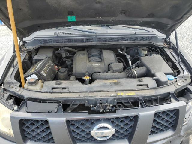 1N6AA06A65N553793 - 2005 NISSAN TITAN XE GRAY photo 11