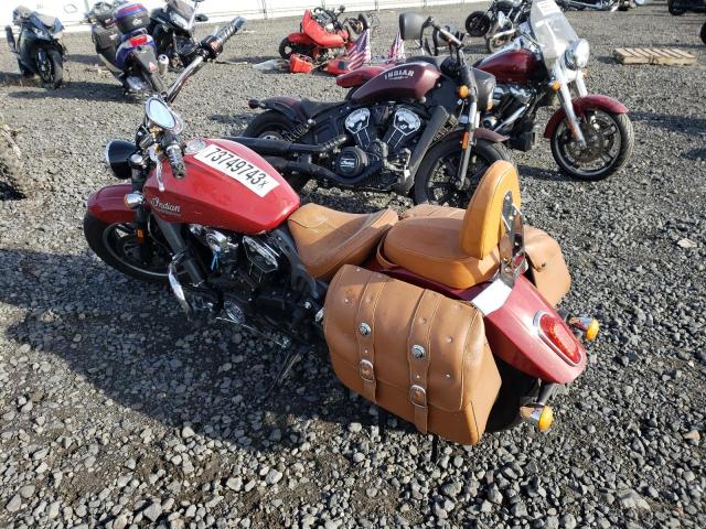 56KMSA000G3107540 - 2016 INDIAN MOTORCYCLE CO. SCOUT ABS BURGUNDY photo 3