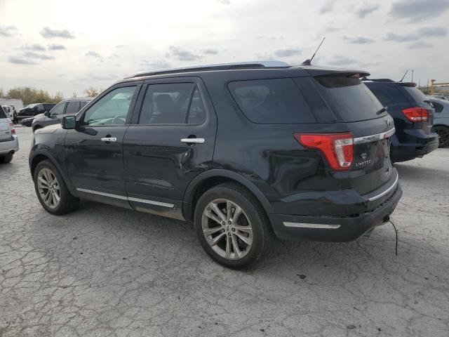 1FM5K8F84JGC82739 - 2018 FORD EXPLORER LIMITED BLACK photo 2