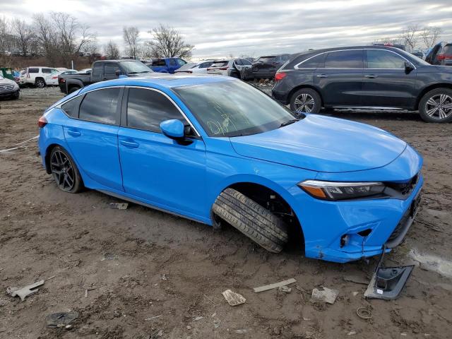 19XFL1H83NE022154 - 2022 HONDA CIVIC SPORT TOURING أزرق صورة 4