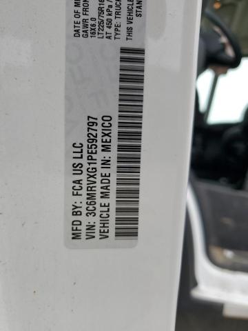 3C6MRVXG1PE592797 - 2023 RAM PROMASTER 3500 HIGH 白色 照片 13