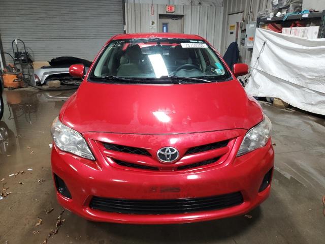 2T1BU4EE9BC674889 - 2011 TOYOTA COROLLA BASE RED photo 5