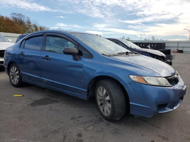 2HGFA1F33AH581376 - 2010 HONDA CIVIC VP BLUE photo 4