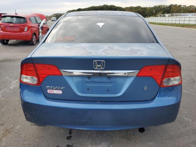 2HGFA1F33AH581376 - 2010 HONDA CIVIC VP BLUE photo 6