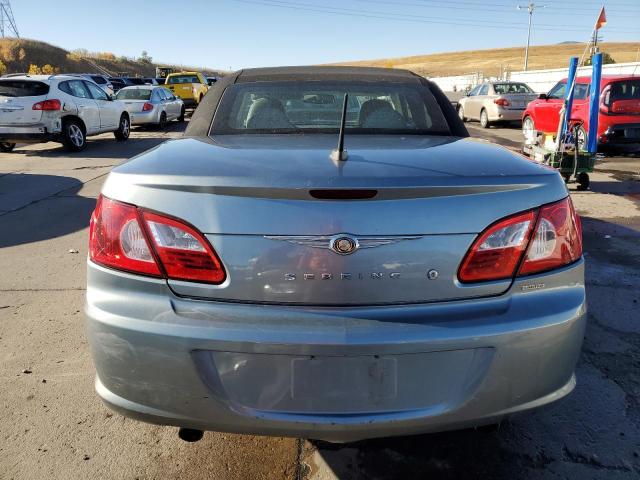 1C3LC65M98N119252 - 2008 CHRYSLER SEBRING LIMITED SILVER photo 6