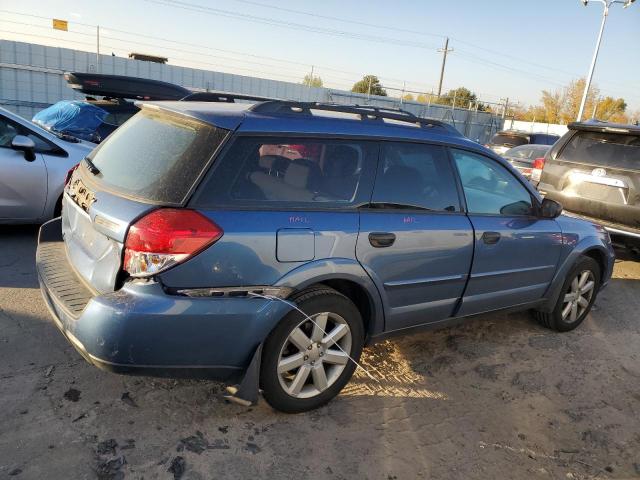 4S4BP61C287349076 - 2008 SUBARU OUTBACK 2.5I BLUE photo 3