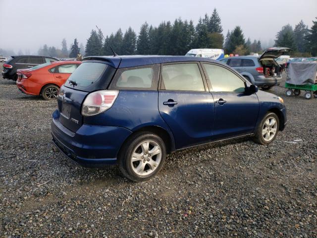 2T1KR30E48C715585 - 2008 TOYOTA COROLLA MA XR BLUE photo 3