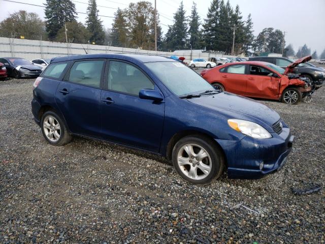 2T1KR30E48C715585 - 2008 TOYOTA COROLLA MA XR BLUE photo 4