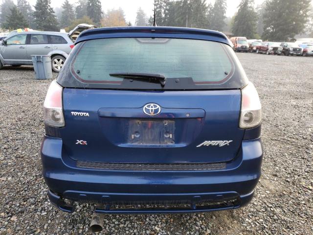 2T1KR30E48C715585 - 2008 TOYOTA COROLLA MA XR BLUE photo 6