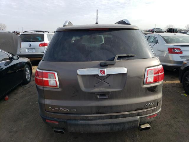 5GZEV23777J163730 - 2007 SATURN OUTLOOK XR GRAY photo 6