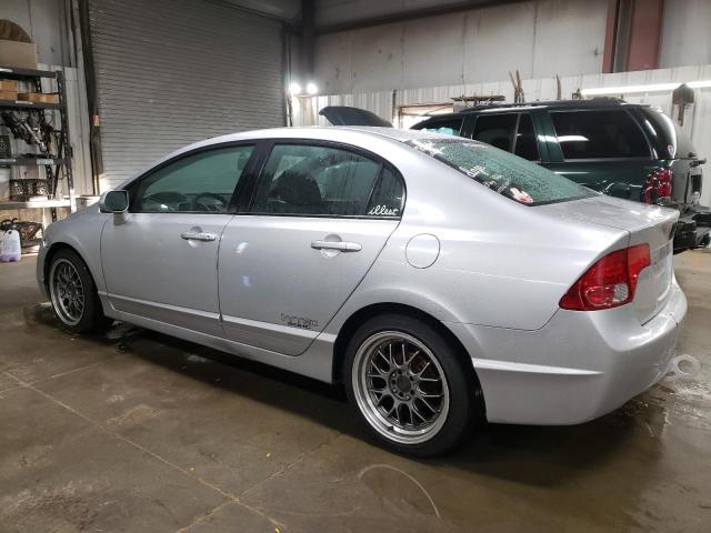 1HGFA16586L034485 - 2006 HONDA CIVIC LX SILVER photo 2