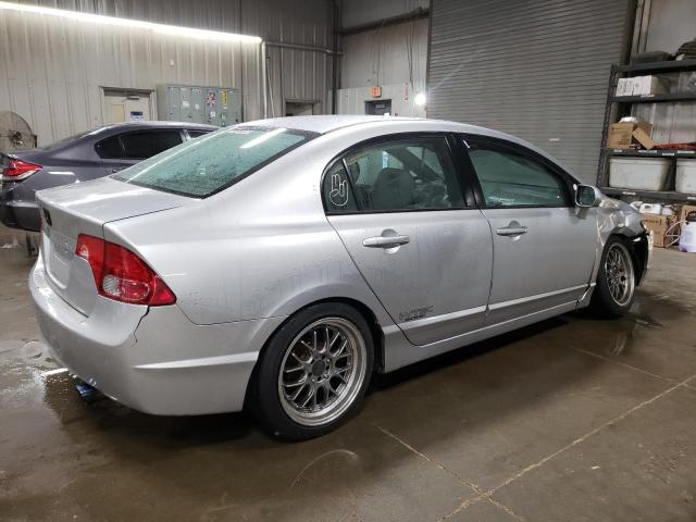 1HGFA16586L034485 - 2006 HONDA CIVIC LX SILVER photo 3